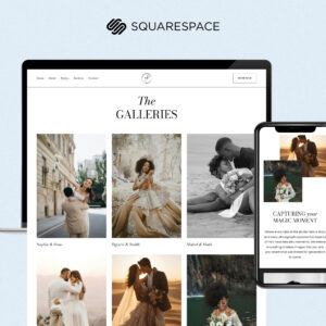 Yvonne - Squarespace Website Template for Photographers
