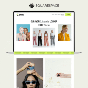 Enigma Creatives — A Bold & Modern Squarespace Template for Creative Entrepreneurs and Service-Based Businesses