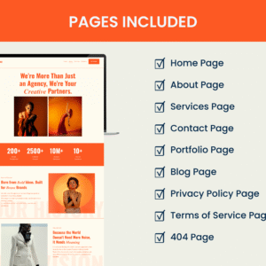 Clara Creatives - Squarespace template
